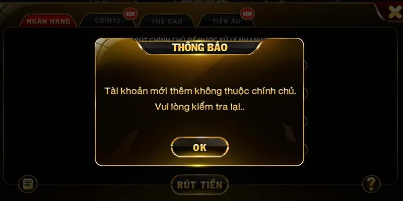 Điều khoản quy định các thông tin nhà cái sẽ thu thập
