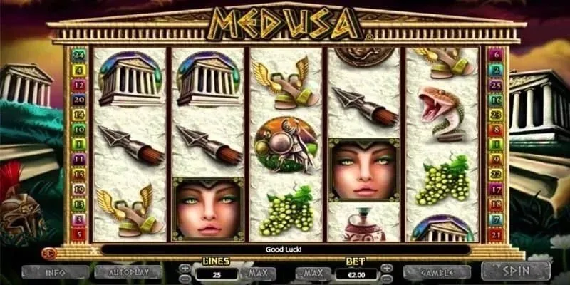 Nổ Hũ Medusa: Trải nghiệm slot game thần thoại Hy Lạp